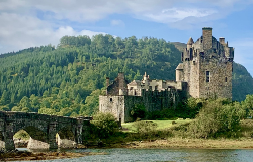 Eilean Donan Island in Loch Duich