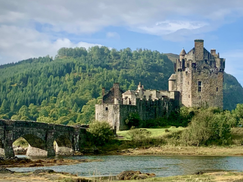 Eilean Donan Island in Loch Duich