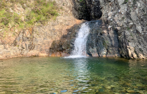 Hidden Waterfall Isle of Skye