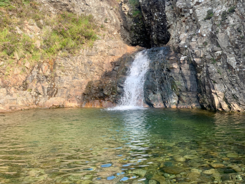 Hidden Waterfall Isle of Skye